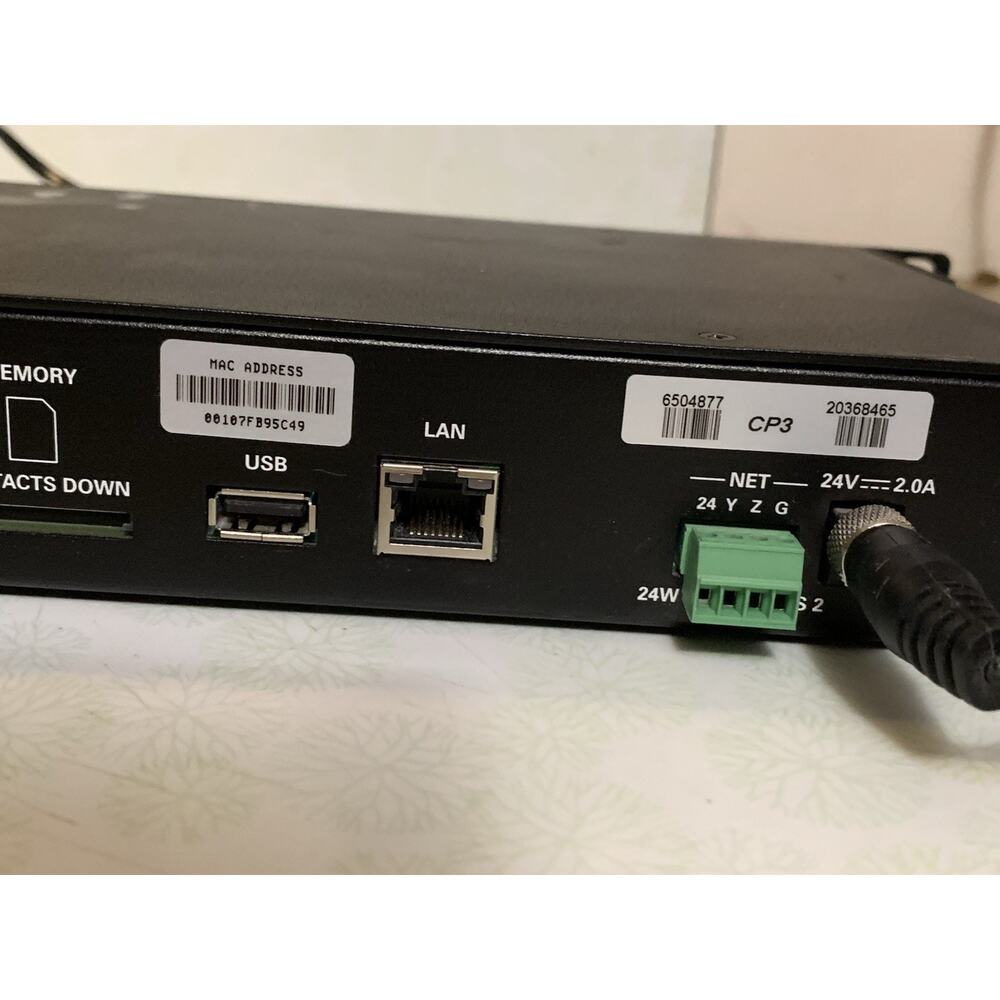 Crestron CP3 3-Series Control Processor – PSU & Rack Ears Included Tested - Picture 6 of 7